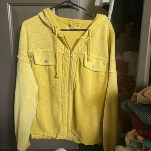 FREE PEOPLE full zip jacket!!